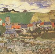 Vincent Van Gogh View of Auvers (nn04) Germany oil painting artist